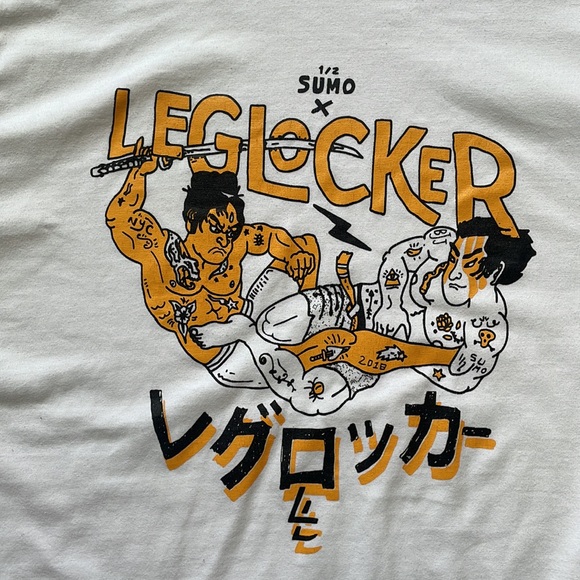 Leglocker Sumo MMA jujitsu t shirt - Large/Medium - Picture 3 of 3